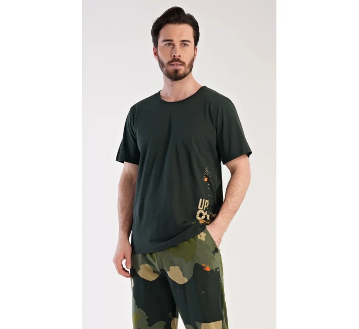 Pánské pyžamo dlouhé Army