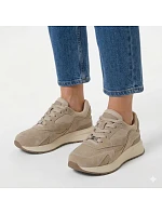 Filippo béžové semišové kožené polobotky DP7728/26