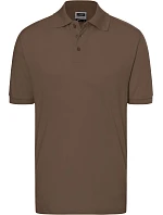 JN 70 Piqué polo model 22441957 brown - Daiber