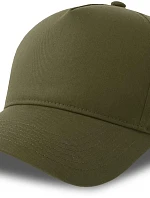 Atlantis Headwear Egon 5 panelová baseballová kšiltovka 33.0296 olive