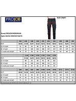 Pants Stretch Pánské strečové pracovní kalhoty grey model 22462755 - ProJob Pants Stretch Pánské strečové pracovní kalhoty grey model 22462755 - ProJob