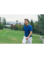 Cutter & Buck Polo Solid Men Pánské funkční polo red model 22458940 Cutter & Buck Polo Solid Men Pánské funkční polo red model 22458940