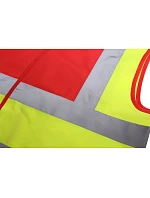 HVW 100 HiVis bezpečnostní vesta model 22502144 pink - Yoko HVW 100 HiVis bezpečnostní vesta model 22502144 pink - Yoko
