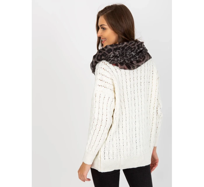 Tunelová šála AT KM 241357.03P černá a červená