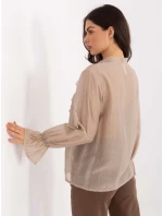 Koszula IT KS model 21789121 beżowy - FPrice Koszula IT KS model 21789121 beżowy - FPrice