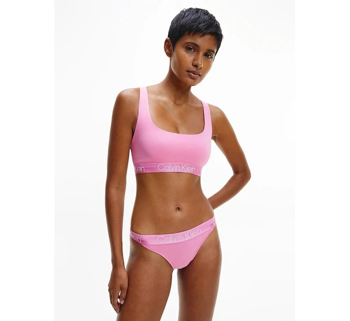 Sportovní braletka - QF6684E - TO3 - Hollywood růžová - Calvin Klein Sportovní braletka - QF6684E - TO3 - Hollywood růžová - Calvin Klein