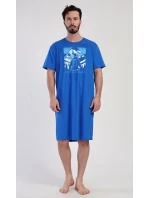 Pánská noční košile s krátkým rukávem Mountain