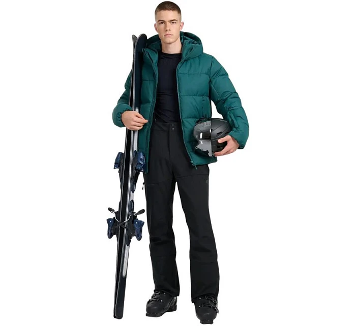 Pánská lyžařská bunda 4F M0788 tmavě zelená 4FWAW25TTJAM0788 40S pánské