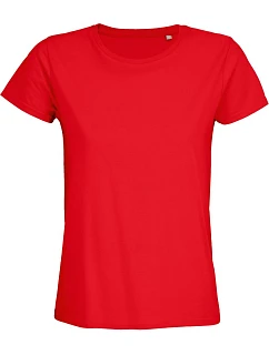 SOL'S Pioneer Women Dámské tričko z bio bavlny 25.3579 bright red