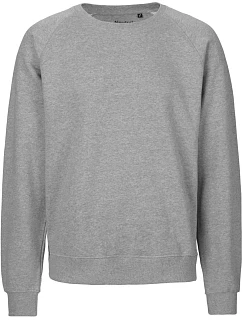 O Unisex raglánová mikina z bio bavlny sport grey model 22504856 - Neutral