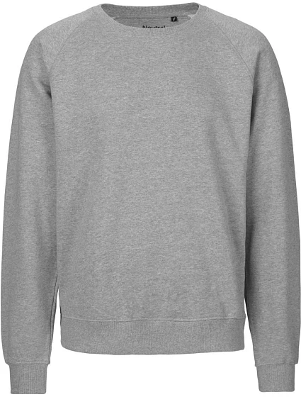 Neutral O 63001 Unisex raglánová mikina z bio bavlny 77.6301 sport grey Neutral O 63001 Unisex raglánová mikina z bio bavlny 77.6301 sport grey