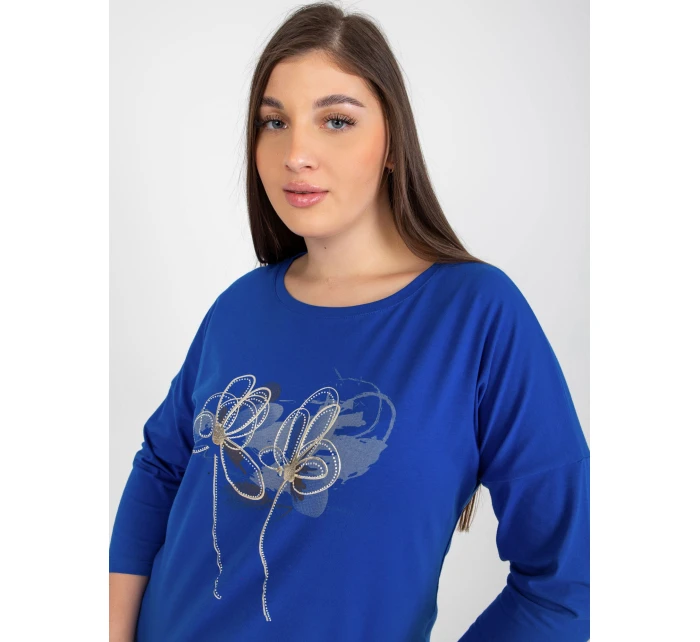 Halenka RV BZ 8554.01P tmavě modrá