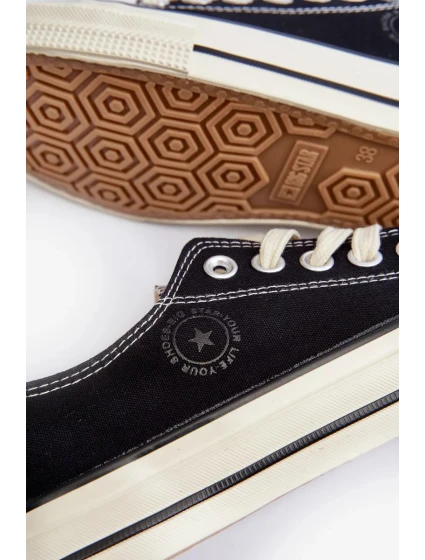 Dámské nízké tenisky Big Star Černé Dámské nízké tenisky Big Star Černé