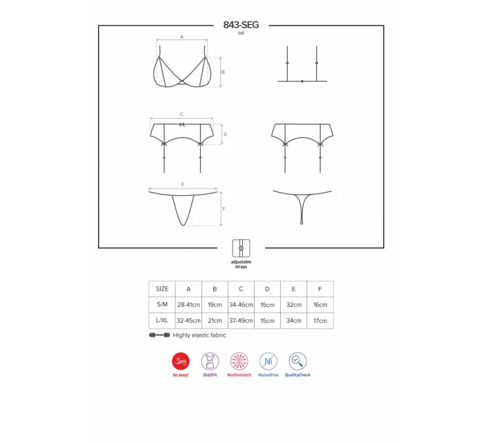 Okouzlující set 843 - SEG - Obsessive