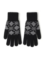 Pánské žakárové rukavice R-241 Pánské žakárové rukavice R-241