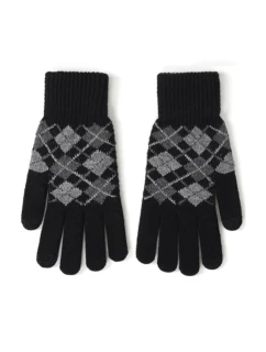 Pánské žakárové rukavice R-241