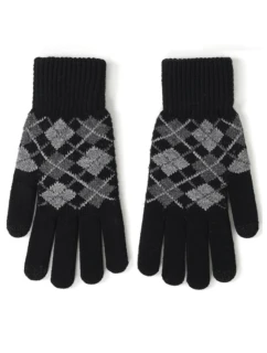 Pánské žakárové rukavice R-241