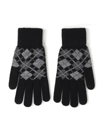 Pánské žakárové rukavice R-241 Pánské žakárové rukavice R-241