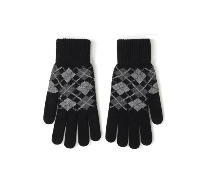 Pánské žakárové rukavice R-241 Pánské žakárové rukavice R-241