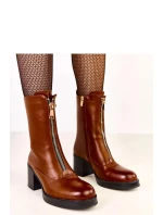 Boty na podpatku model 219634 Solea Boty na podpatku model 219634 Solea