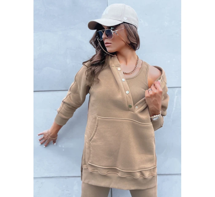 dámská 3dílná souprava camel Dstreet model 21970748 - FashionStreet dámská 3dílná souprava camel Dstreet model 21970748 - FashionStreet