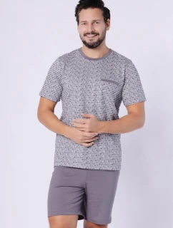 Pyžamo Hotberg 1751 Karol kr/r M-2XL