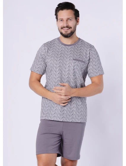 Pyžamo Hotberg 1751 Karol kr/r M-2XL Pyžamo Hotberg 1751 Karol kr/r M-2XL