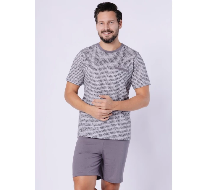 Pyžamo Hotberg 1751 Karol kr/r M-2XL Pyžamo Hotberg 1751 Karol kr/r M-2XL