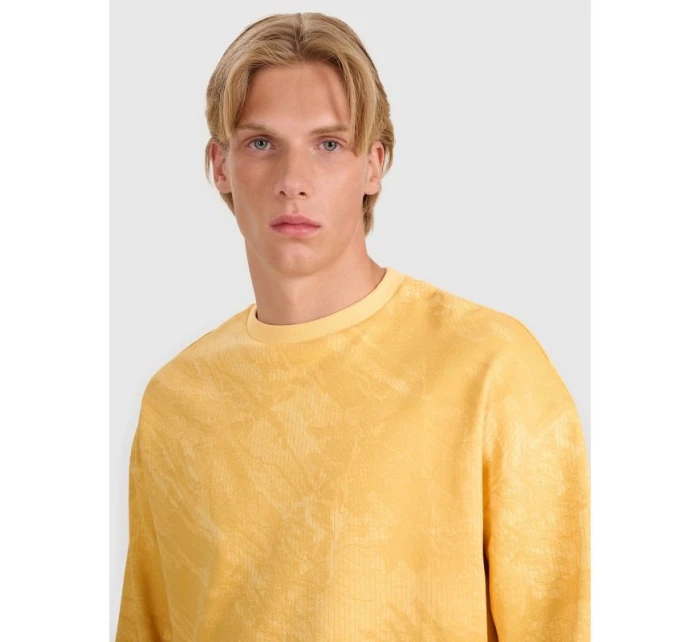 Pánská mikina s kapucí bez svetru 4F 4FWSS25TSWSM1582-71A