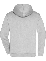 JN Pánská mikina s kapucí 02.0 grey heather model 22436904 - Daiber JN Pánská mikina s kapucí 02.0 grey heather model 22436904 - Daiber