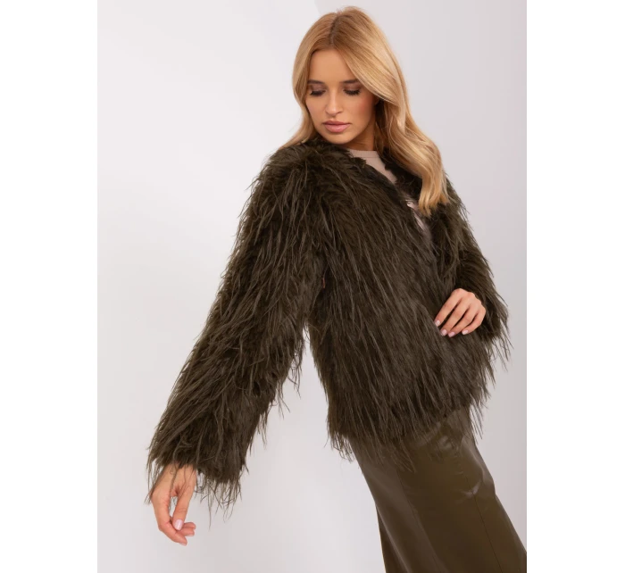 Kurtka AT KR model 19069202 khaki - FPrice Kurtka AT KR model 19069202 khaki - FPrice