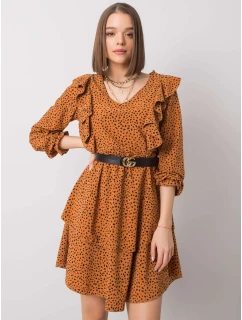 Šaty WN SK R824.68 světle hnědá