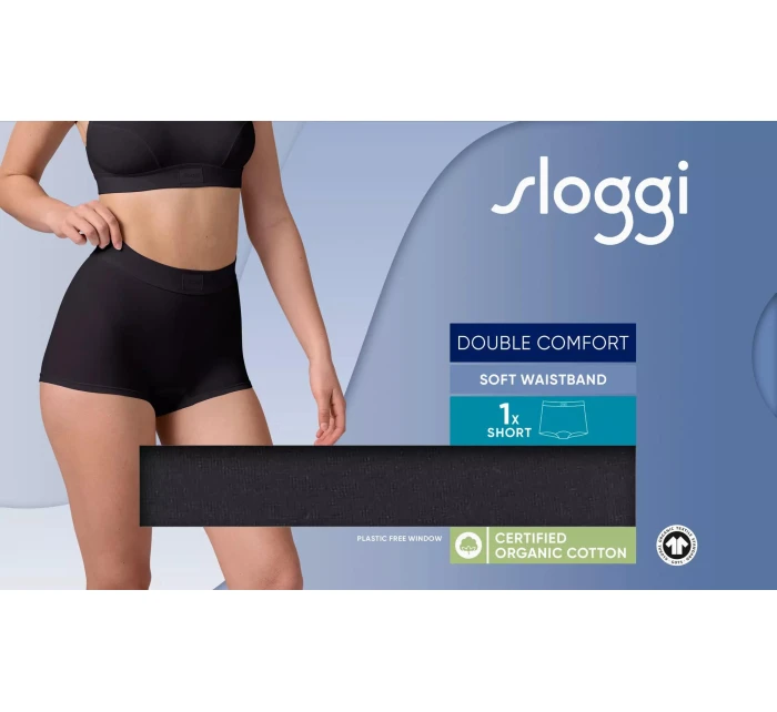 sloggi Double Comfort T Short - BLACK - SLOGGI BLACK - SLOGGI