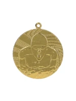 Zlatá medaile - plavání - ocelová medaile
