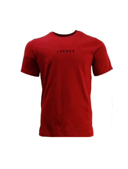 Pánské sportovní tričko Air Jordan Jumpman s výšivkou Air Crew Red - model 21932218 Pánské sportovní tričko Air Jordan Jumpman s výšivkou Air Crew Red - model 21932218