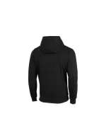 Mikina M model 21424421 tmavě černá - 4F Mikina M model 21424421 tmavě černá - 4F