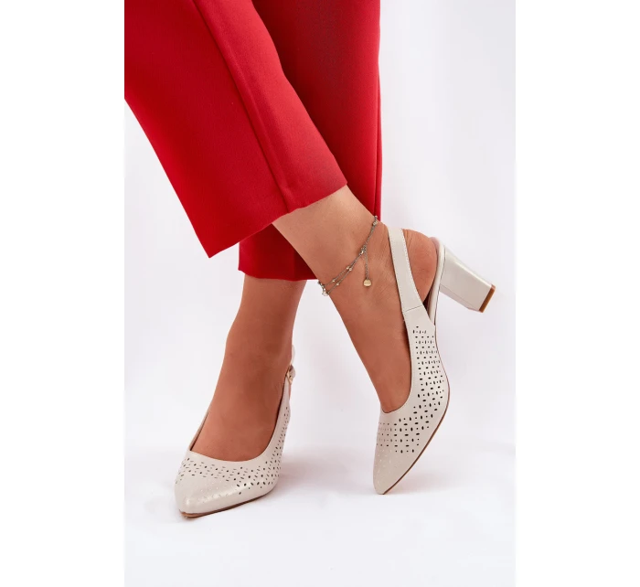 Sandály S  Na Podpatku model 21692897 - SERGIO LEONE