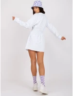 Sukienka DHJ SK model 20961807 biały - FPrice Sukienka DHJ SK model 20961807 biały - FPrice