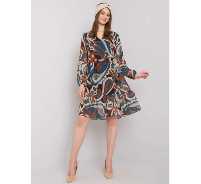 Sukienka DHJ SK  morski model 20961765 - FPrice