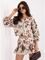 IT KR bunda FL10357 1.30 hnědá IT KR bunda FL10357 1.30 hnědá