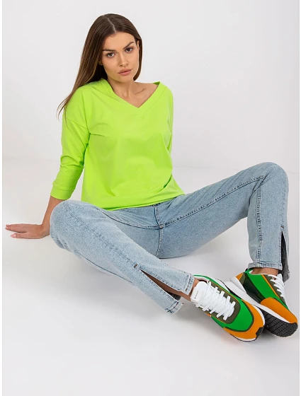 Halenka RV BZ model 17445272 fluo zelená - FPrice