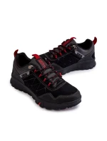 Pánské nízké trekingové boty Memory Foam Big Star KK174126 Černe Pánské nízké trekingové boty Memory Foam Big Star KK174126 Černe