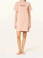 Dámská noční košile QS6800E TRK sv.hnědá - Calvin Klein