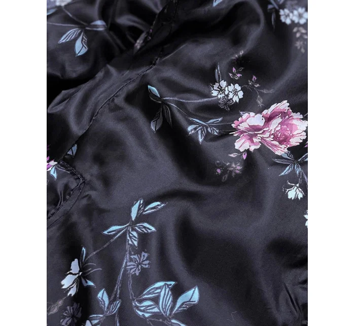 Žlutá prošívaná oboustranná dámská bunda (RQW-6844) Žlutá prošívaná oboustranná dámská bunda (RQW-6844)