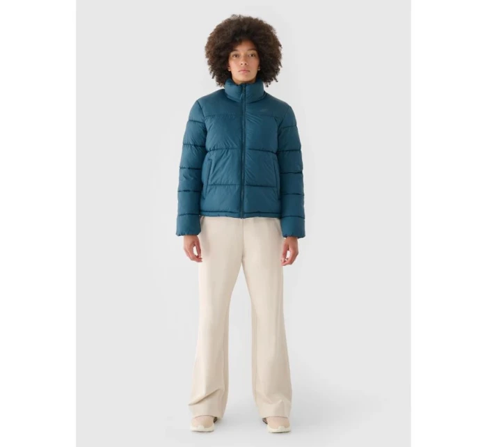 Dámská zimní péřová bunda 4F 4FWAW24TDJAF469-46S Dámská zimní péřová bunda 4F 4FWAW24TDJAF469-46S