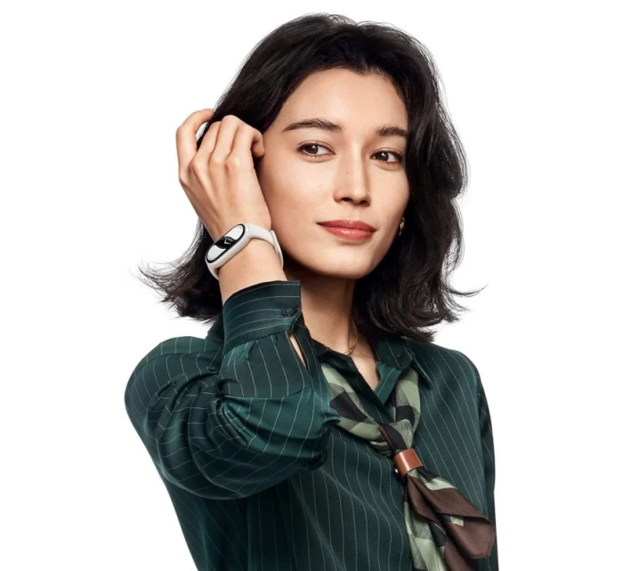 Xiaomi SmartBand Smart Band 10 Silver AMOLED 4,37 cm (1,72") Stříbrná