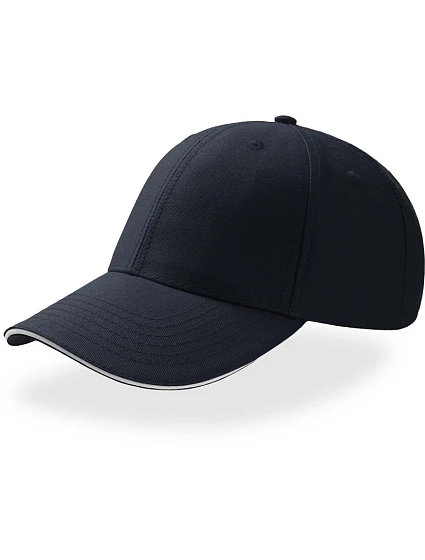 Atlantis Headwear Sport Sandwich 6 panelová baseball kšiltovka "Sport Sandwich" 33.0504 navy/white Atlantis Headwear Sport Sandwich 6 panelová baseball kšiltovka "Sport Sandwich" 33.0504 navy/white