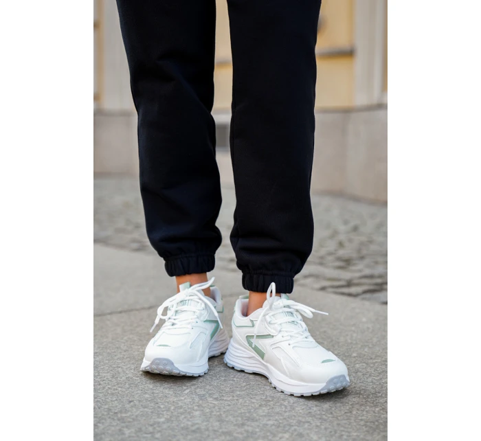 Dámské Sportovní Boty Big Star NN274A095 HI-POLY SYSTEM Bílá-Zelená Dámské Sportovní Boty Big Star NN274A095 HI-POLY SYSTEM Bílá-Zelená