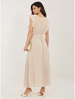 Šaty IT SK 13166.60 béžové Šaty IT SK 13166.60 béžové