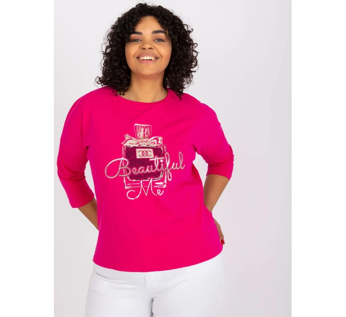 Halenka RV BZ 7423.66P fuchsiová